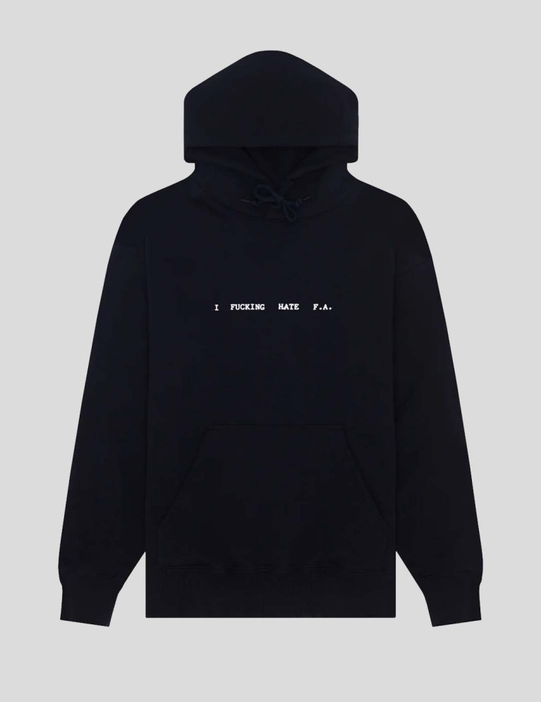 Suadera FUCK AWESOME hote fa hoodie nero